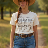 Hold Your Horses Saddle Tee Shirt
