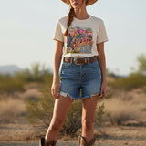 Yee Haw Cowgirl Tee