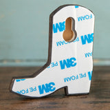 wooden boot wall hooks (set of 2)