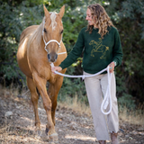 Bridle Up Rider Sweater (Green)