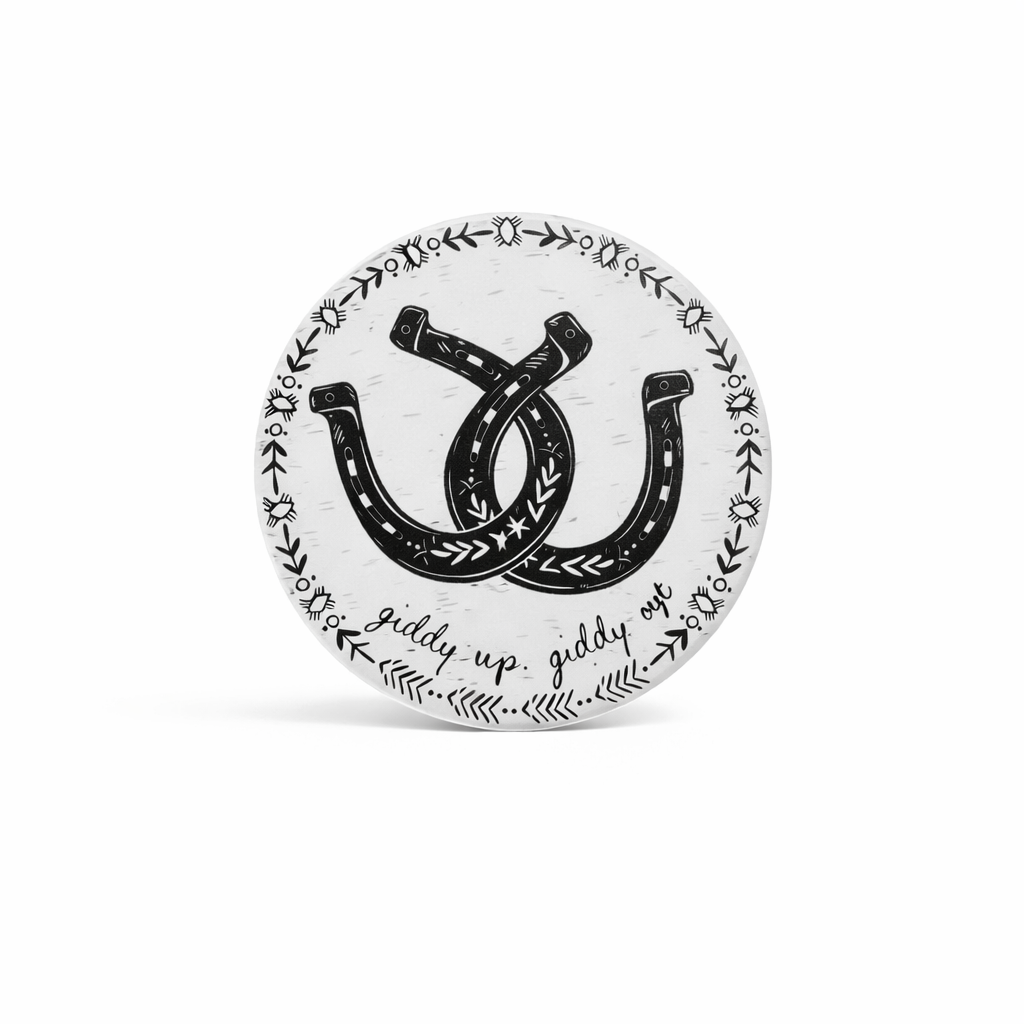 Boho Western Cowgirl Coasters (6 pack)