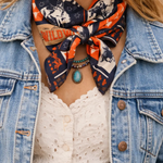 Cowboy Patchwork Scarf Faire - Avery