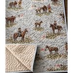 Sierra Cowgirl Baby Blue Quilt Faire - Ida Mae Home