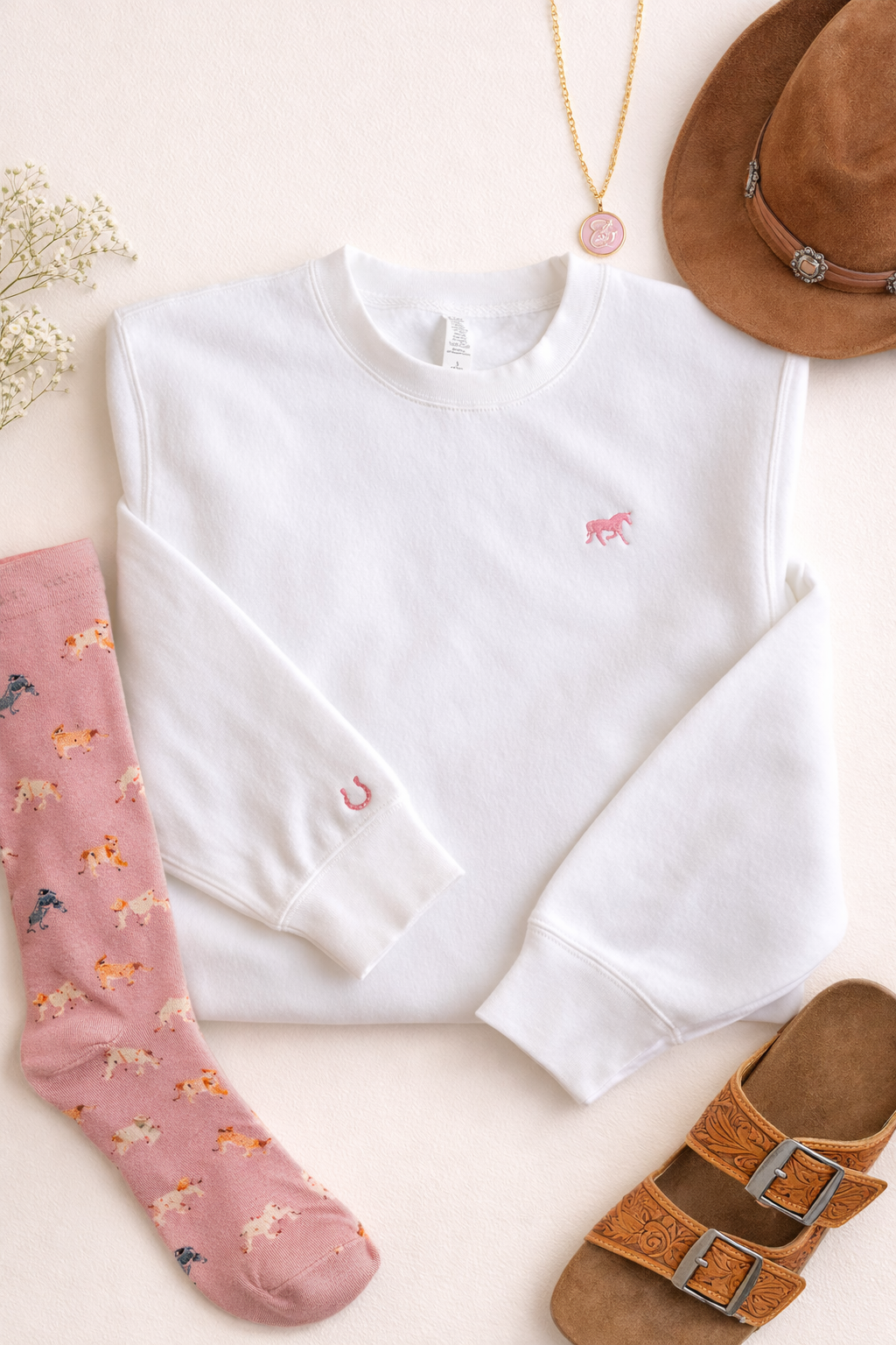 Pink Pony Sweatshirt