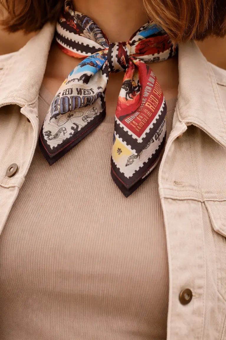 Vintage Rodeo Wild Rag Faire - Avery