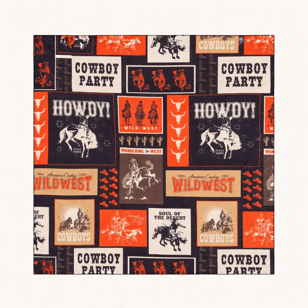 Cowboy Wild Rag Faire - Avery