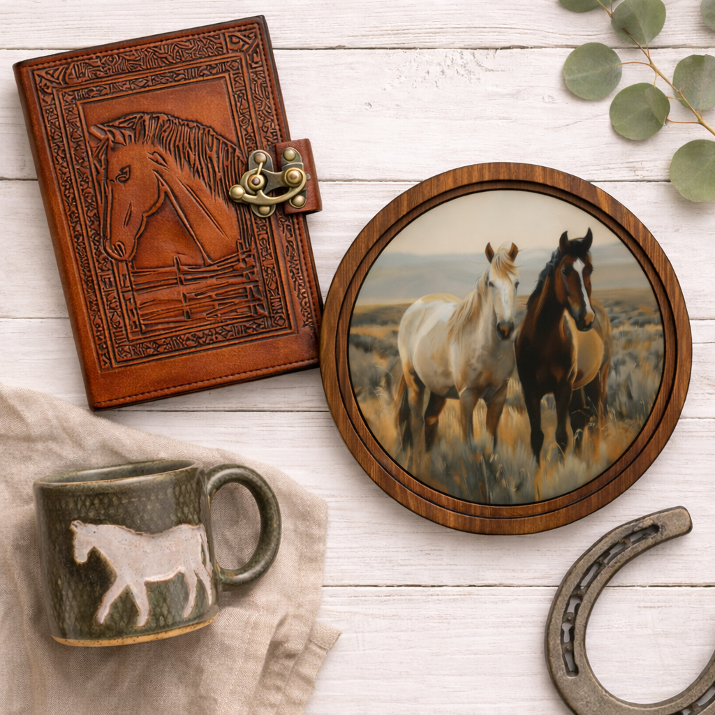 Best Horse Friends Framed Art