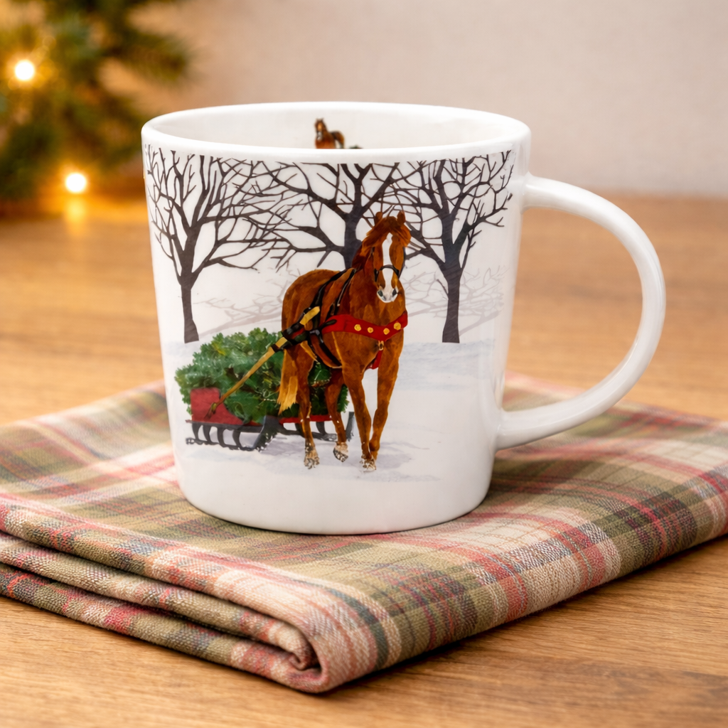 Horse Sleigh Mug