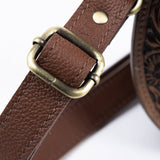 Saddle & Hide Tooled Purse