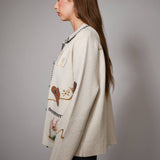 Western Wool Sweater Jacket