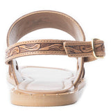 Wildlfower Wanderer Tooled Sandals