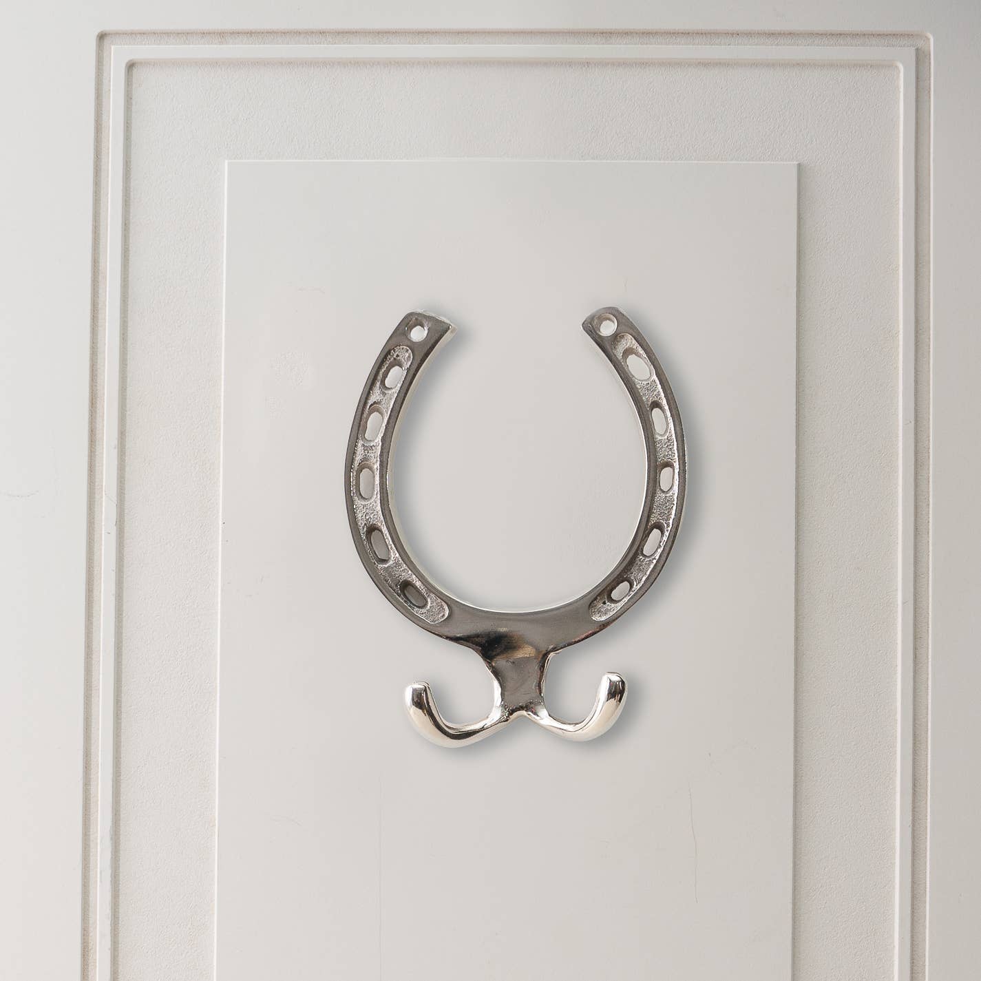 nickle horseshoe wall hook
