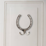 nickle horseshoe wall hook