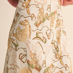 Love of Horses Midi Slip Skirt