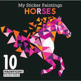 horse painting sticker book