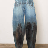 Howdy Horse Baggy Jeans