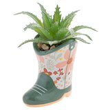 cowgirl boot succulent pot