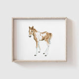 foal art print