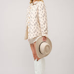 quilted western horse jacket