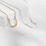hope in a horseshoe necklace