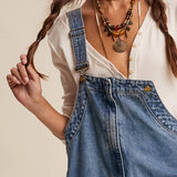 Free Rein Denim Overalls