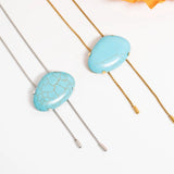 Bolo Turquoise Charm Necklace