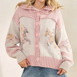 Whimsy Hooves Knit Sweater
