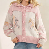 Whimsy Hooves Knit Sweater