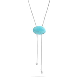 Bolo Turquoise Charm Necklace