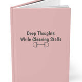Deep Thoughts While Cleaning Stalls | Equestrian Notebook