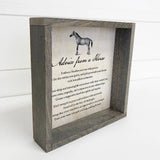 Advice From a Horse Art - Bridle Up Hope Shop