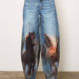 Howdy Horse Baggy Jeans