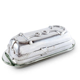 equestrian butter dish