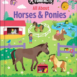 All About Horses & Ponies: Lift - the - Flap Book - Bridle Up Hope Shop