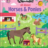 All About Horses & Ponies: Lift - the - Flap Book - Bridle Up Hope Shop