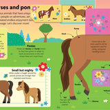 All About Horses & Ponies: Lift - the - Flap Book - Bridle Up Hope Shop