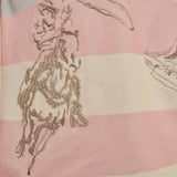 American Cowgirl Embroidered Crewneck Top - Bridle Up Hope Shop