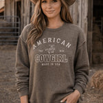 American Cowgirl Sweatshirt - Bridle Up Hope Shop