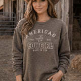 American Cowgirl Sweatshirt - Bridle Up Hope Shop