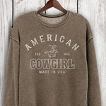 American Cowgirl Sweatshirt - Bridle Up Hope Shop