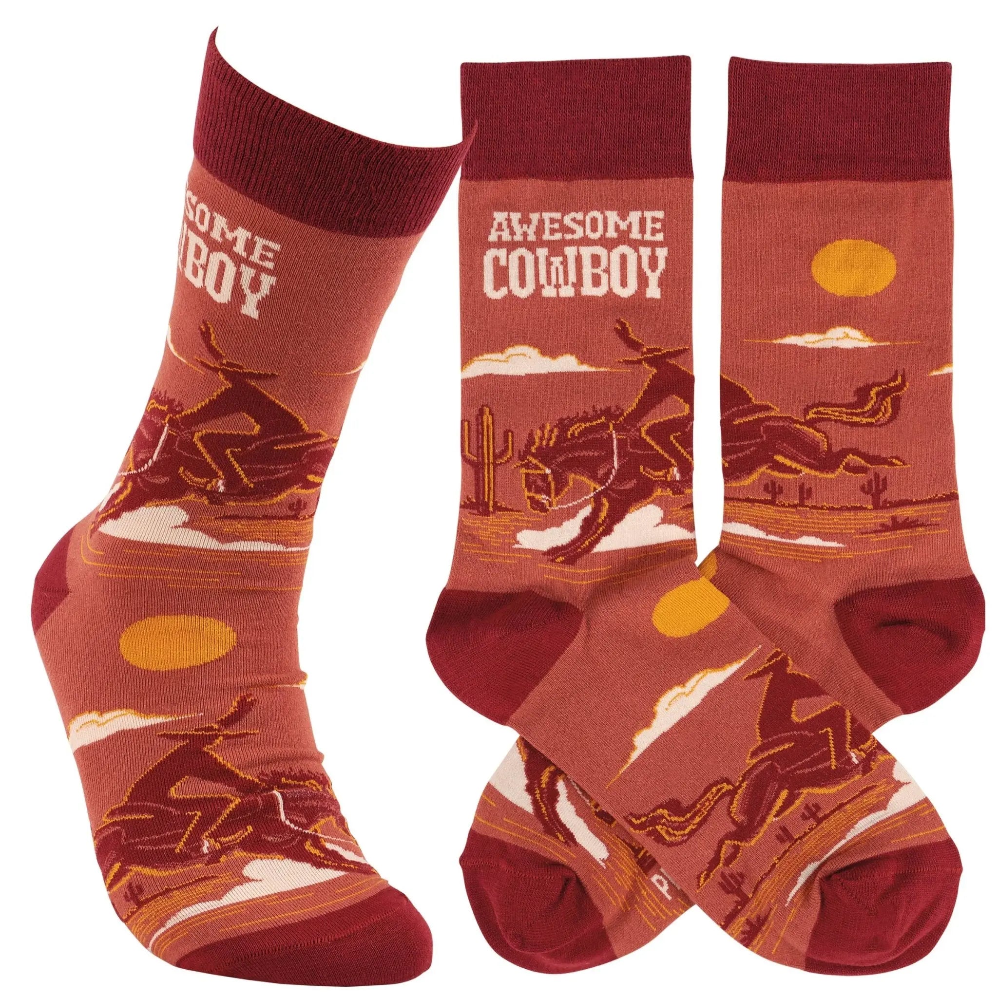 Awesome Cowboy Socks - Bridle Up Hope Shop