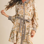 Equestrian Mini Dress