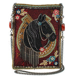 Let's Gallop Hand-Beaded Horse Handbag