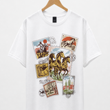 Vintage Western Postage T-Shirt