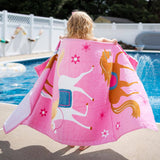 elegant horse beach towel