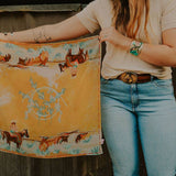 open range cowgirl silk scarf