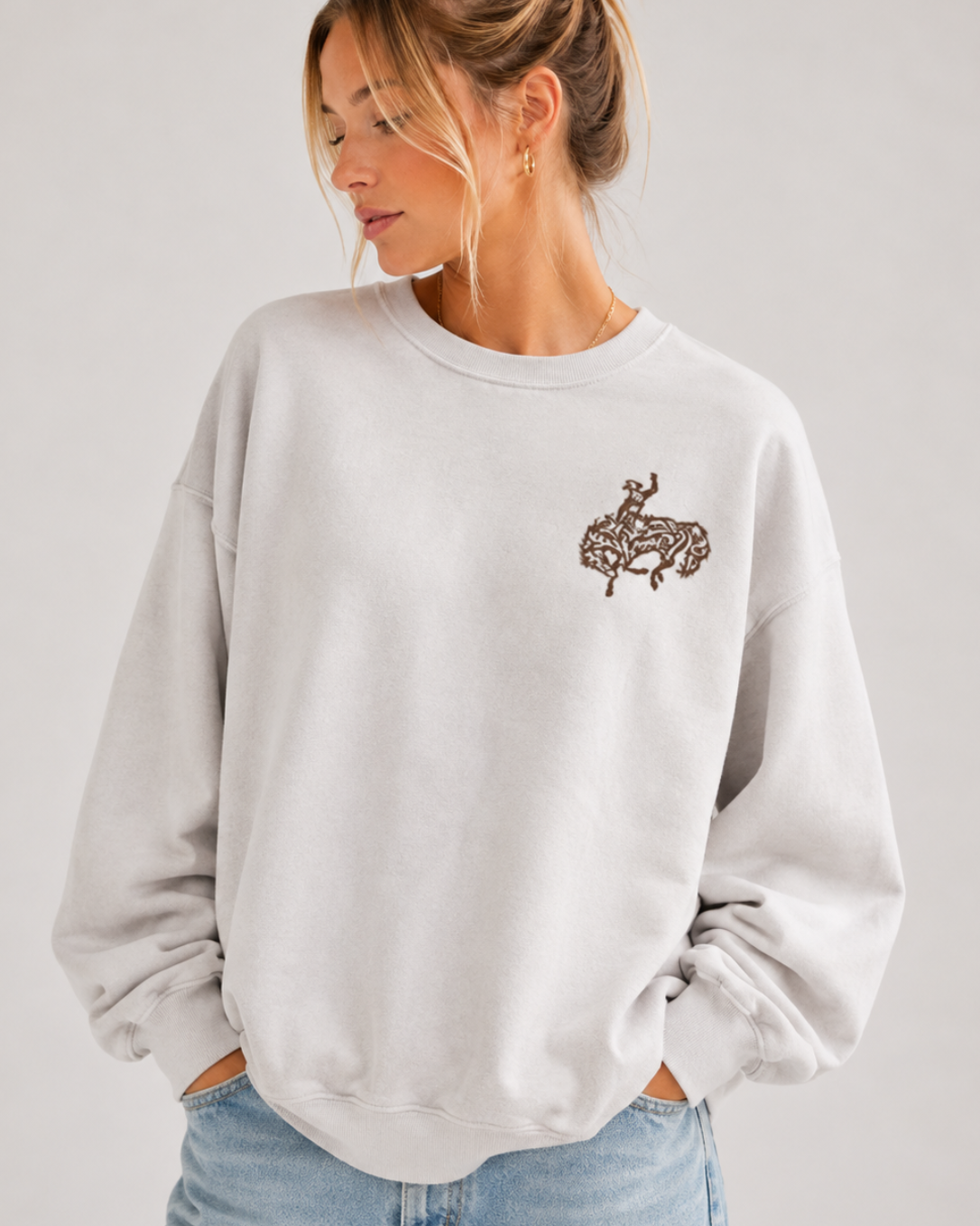 Cowboy Era Western Graphic Sweatshirt