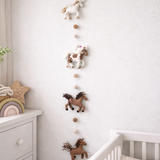 Horse Hand-Made Felt Garland