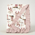 Baby Cowgirl Boots Blanket Faire - Tesa Babe