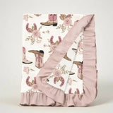 Baby Cowgirl Boots Blanket Faire - Tesa Babe